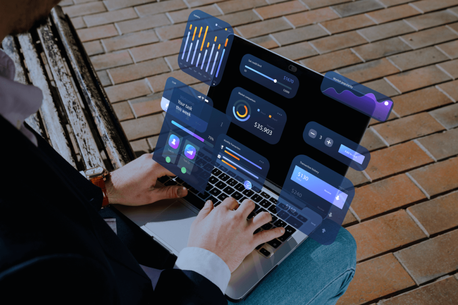 Digital marketers analyzing KPIs and analytics dashboards to build an effective data-driven marketing strategy.